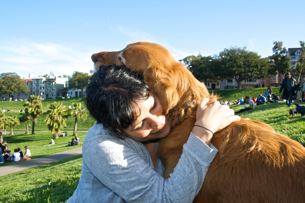 Autentici momenti di tenerezza tra cane e padrone