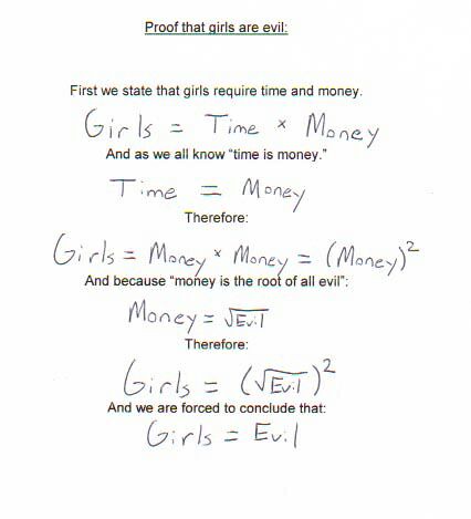 Matematica divertente ragazze pari a tempo per denaro