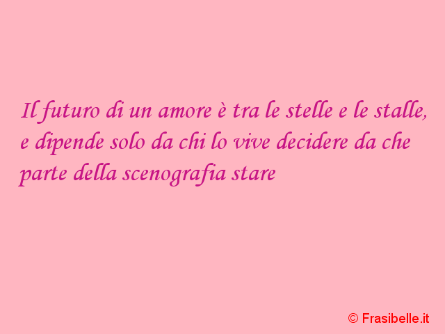 il futuro di un amore