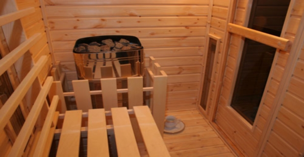 Sauna finlandese