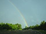 Immagine arcobaleno Arcobaleno in autostrada