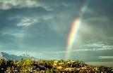 Immagine arcobaleno Arcobaleno sbiadito come saetta divina