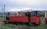 Immagine motrice Carrozza motrice di vecchio treno abbandonata nel prato