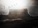 Immagine castello Castello illuminato in modo mistico che suscita molte emozioni