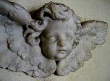 Immagine marmo Cherubino di marmo al Celio a Roma