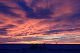 Cielo blu e beige senza più il sole