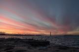 Immagine dopo Paesaggio marino dopo il calo del sole